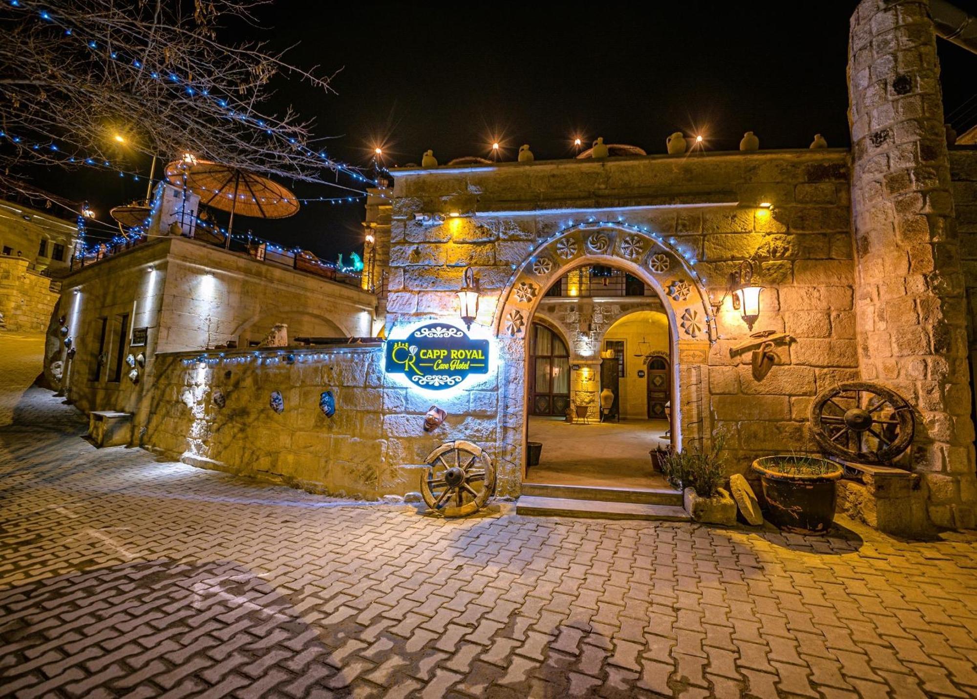 Capp Royal Cave Hotel Ürgüp Eksteriør billede