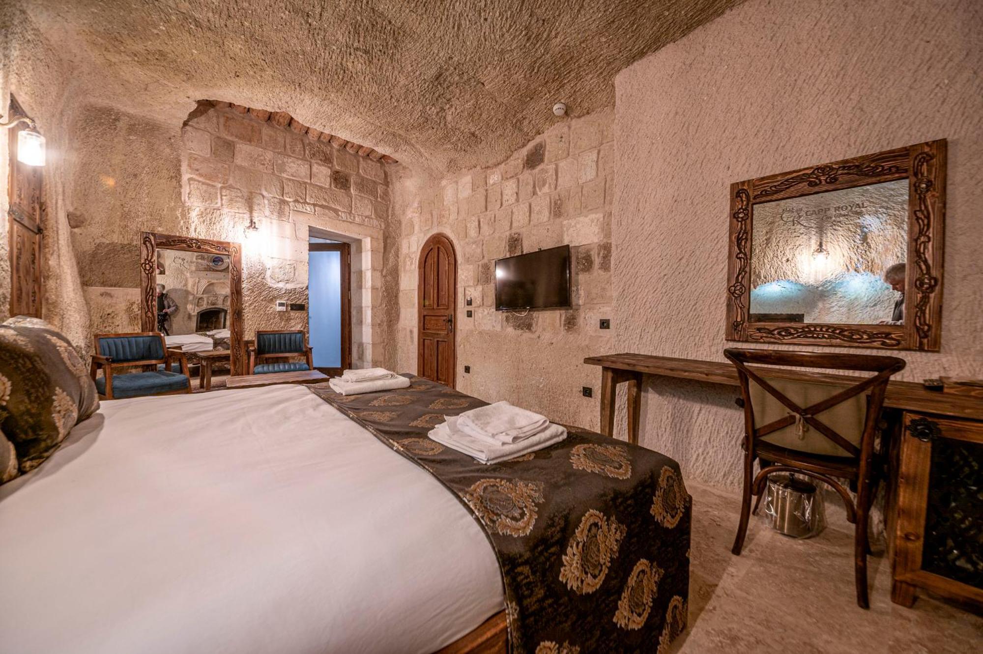Capp Royal Cave Hotel Ürgüp Eksteriør billede