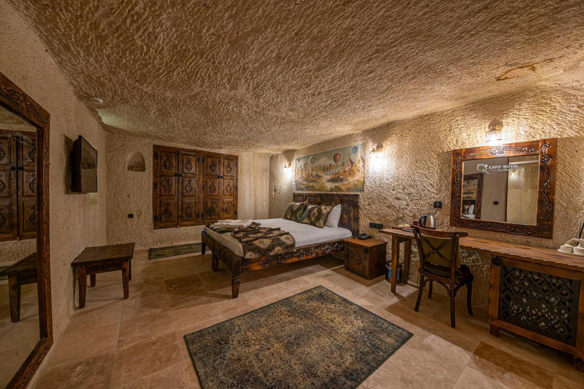Capp Royal Cave Hotel Ürgüp Eksteriør billede