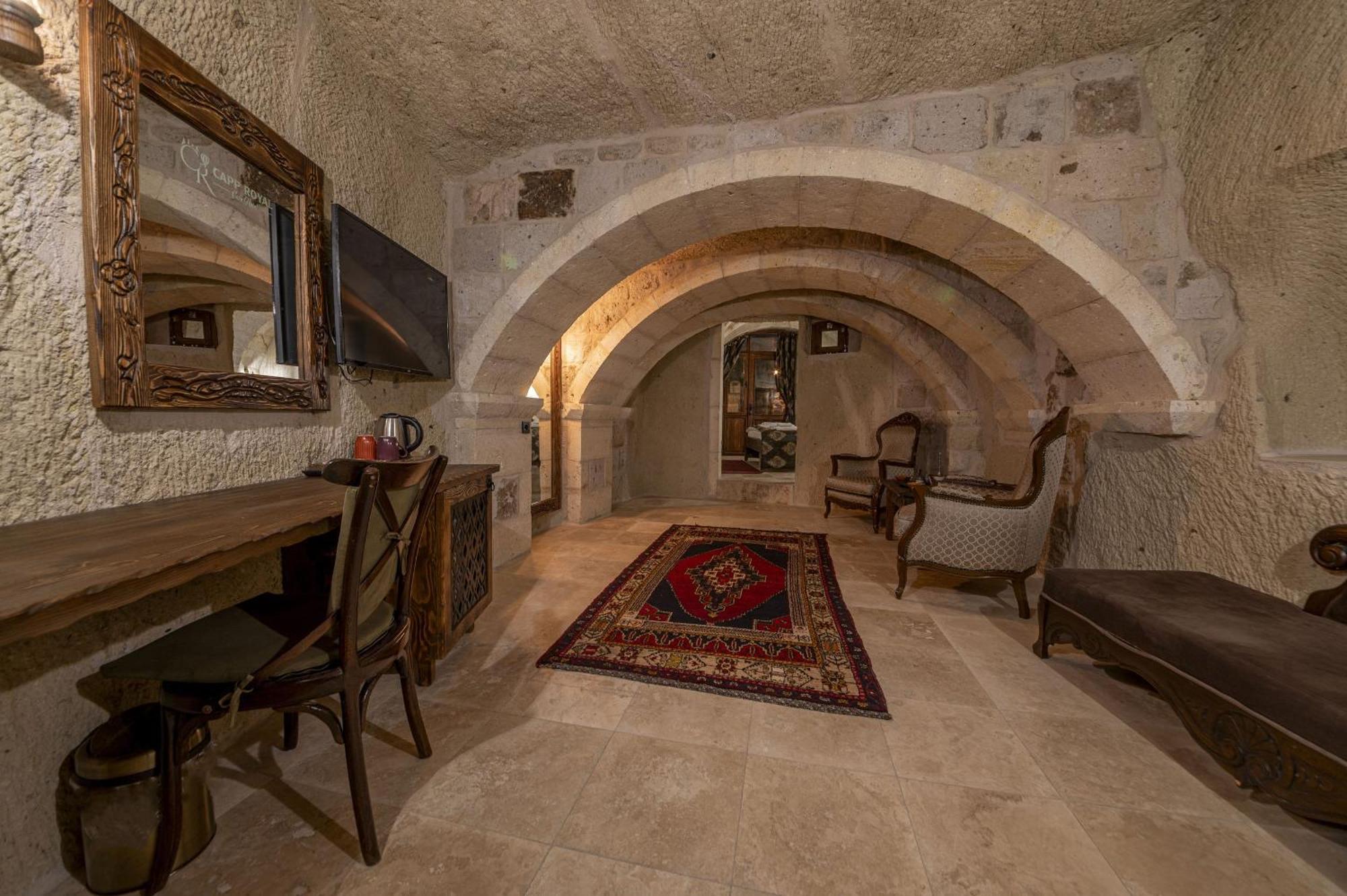 Capp Royal Cave Hotel Ürgüp Eksteriør billede